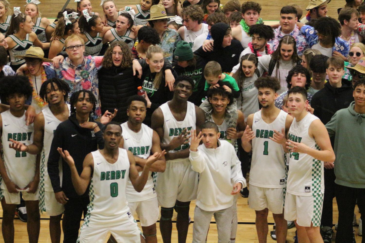 Senior Night Boys Basketball vs Hutchinson (photos by Jake Tracy)