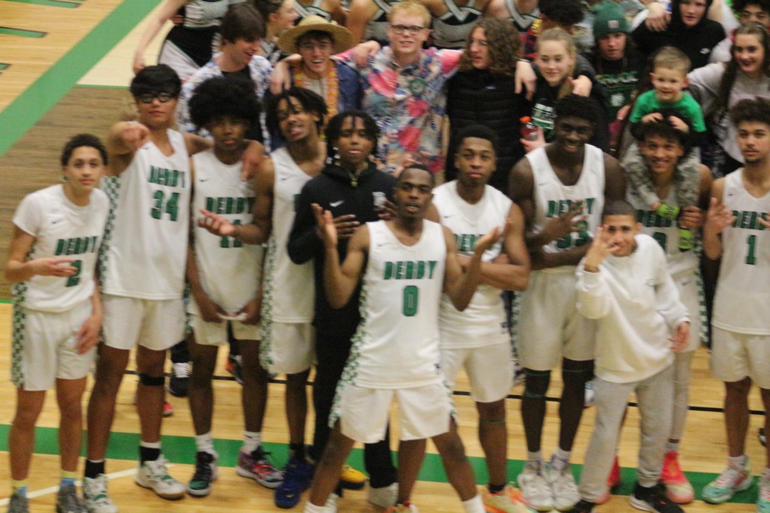 Senior Night Boys Basketball vs Hutchinson (photos by Jake Tracy)