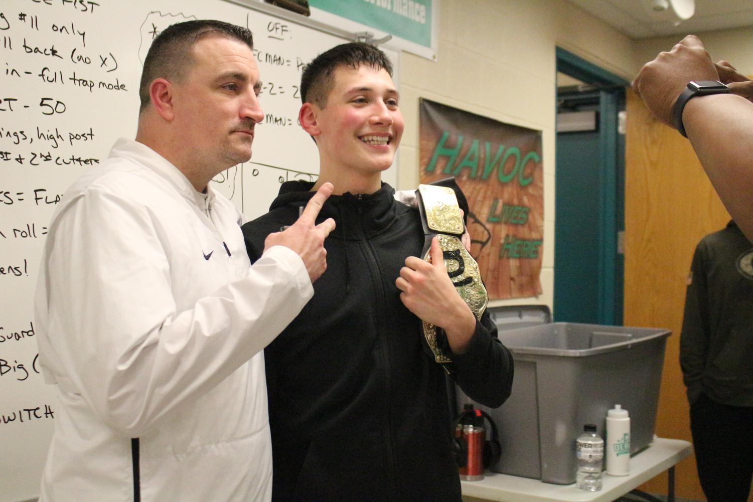 Senior Night Boys Basketball vs Hutchinson (photos by Jake Tracy)