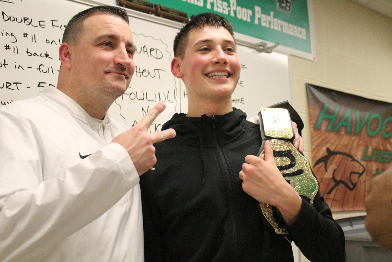 Senior Night Boys Basketball vs Hutchinson (photos by Jake Tracy)