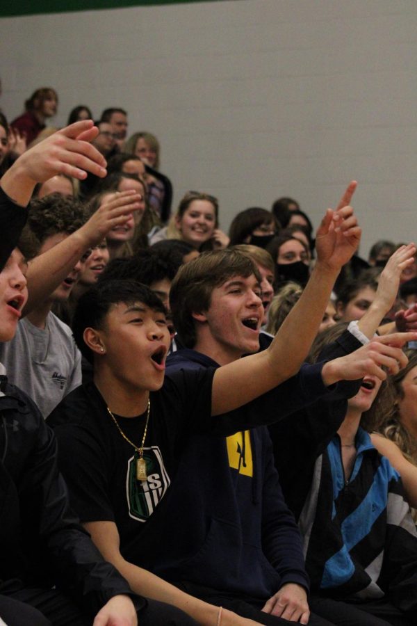 2/10/22 Winter Olympics Pep Assembly (Photos by Laurisa Rooney)