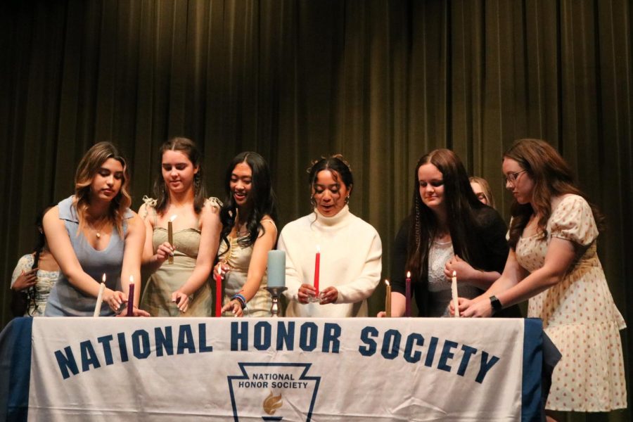 National Honor Society induction ceremony (photos by Aubrey Nguyen)
