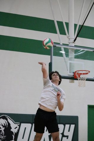Derby v. Southeast boys volleyball scrimmage (photos by Alyssa Lai)