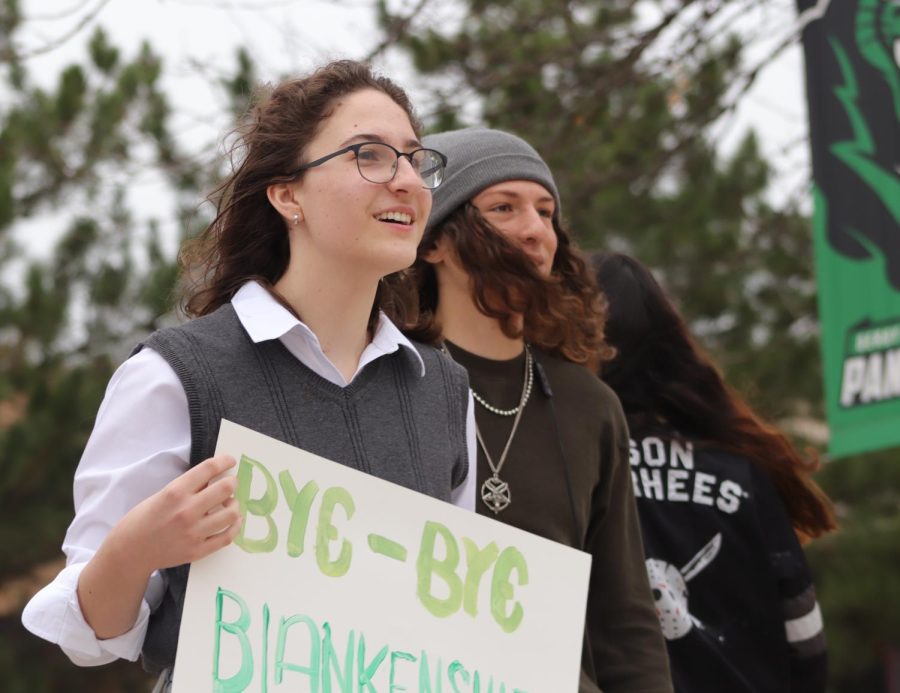 Civics club walk out (Photos by Reese Cowden)