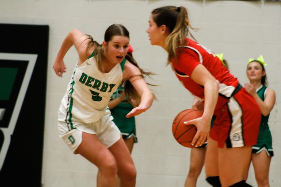 Girls basketball Vs. McPherson (Photos by Laurisa Rooney)