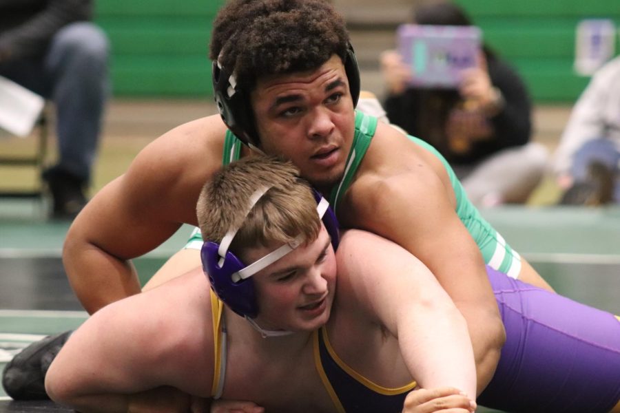 Wrestling Vs. Valley Center (photos by Ayanna Wright)