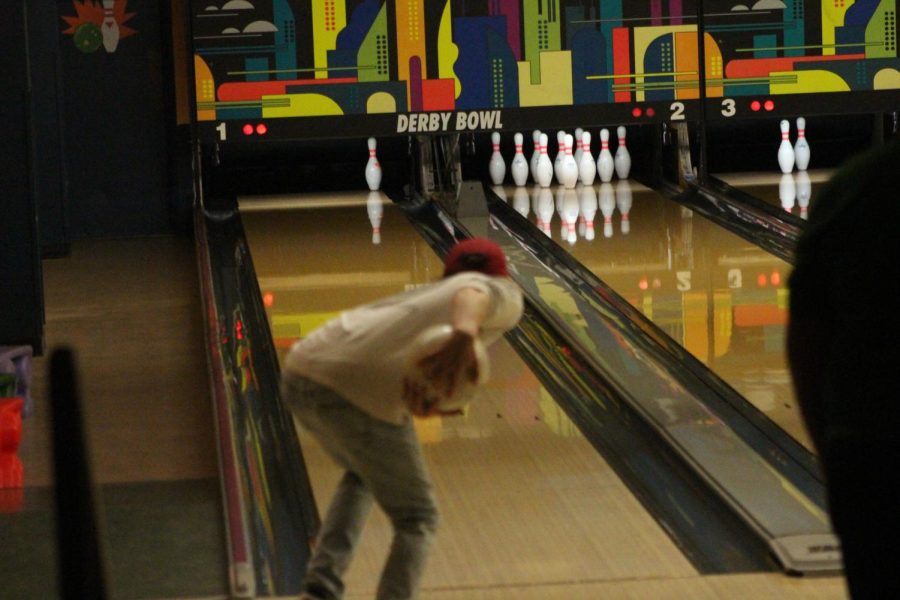 Bowling practice at Derby Bowl (Photos by Alexis King)