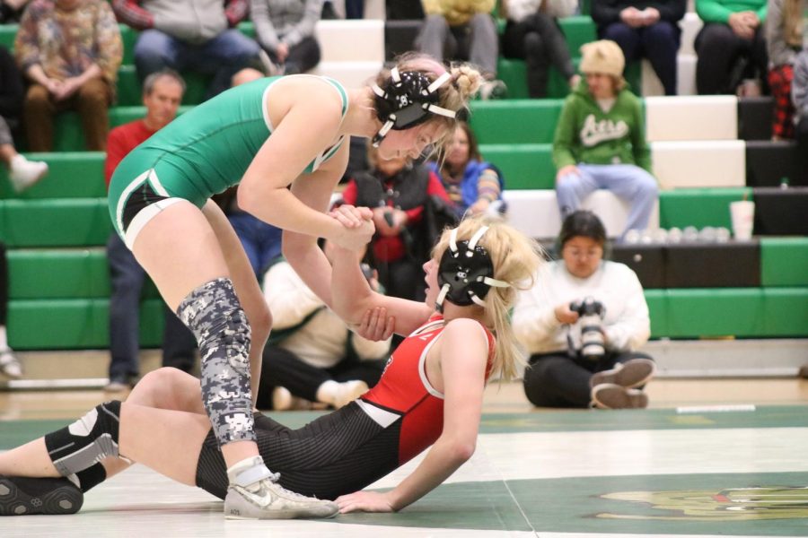 Wrestling vs Maize (Photos by Kaidence Williams)