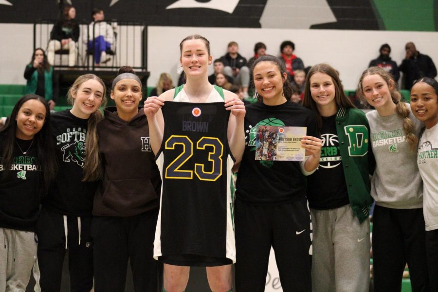 Senior Night and Addy Browns All-American Jersey Presentation (Photos by Lolaina Gutierrez)