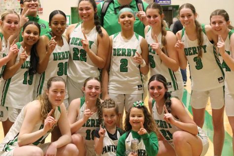 Girls basketball sub-state semi finals V. Lawrence Free State (Photos by Alexis King)