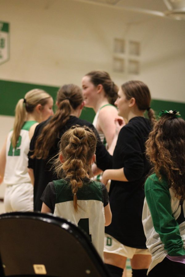 Girls basketball sub-state semi finals V. Lawrence Free State (Photos by Kaidence Williams)