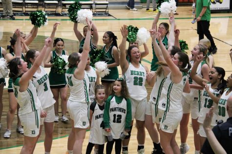 Girls basketball sub-state semi finals V. Lawrence Free State (Photos by Sophia Edmonson)