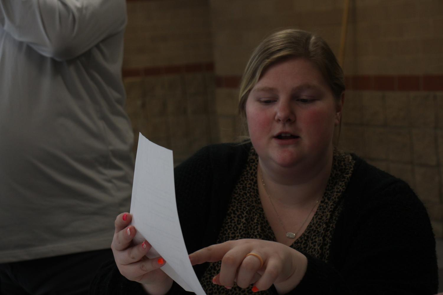 Senior checkouts (Photos by Luis Lozano)