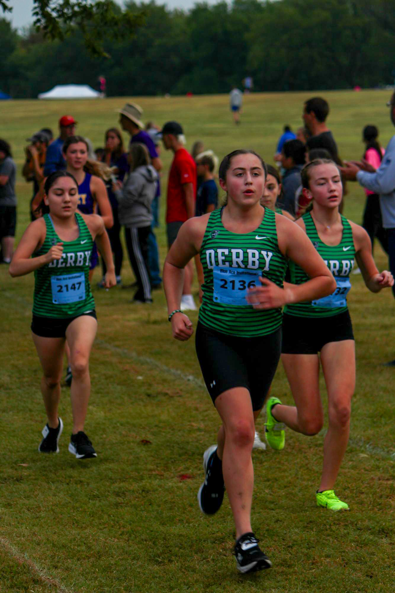 Girls+cross+country+at+Cessna+Activity+Center+%28Photos+By+Liberty+Smith%29