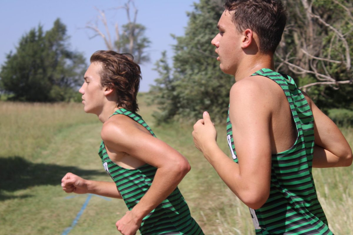 Cross country at Great Bend (Photos by Rowan Ake)