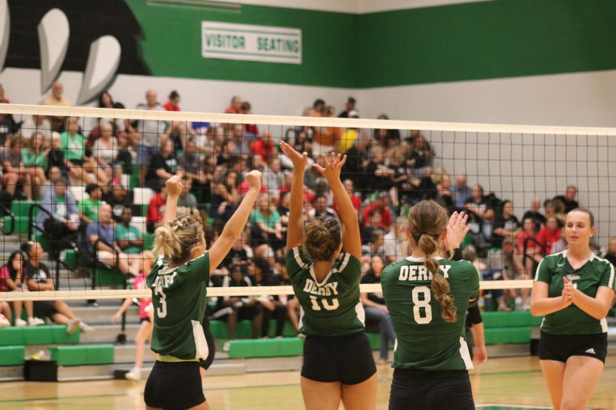 JV volleyball vs. Maize (Photos by Ella Davidson)