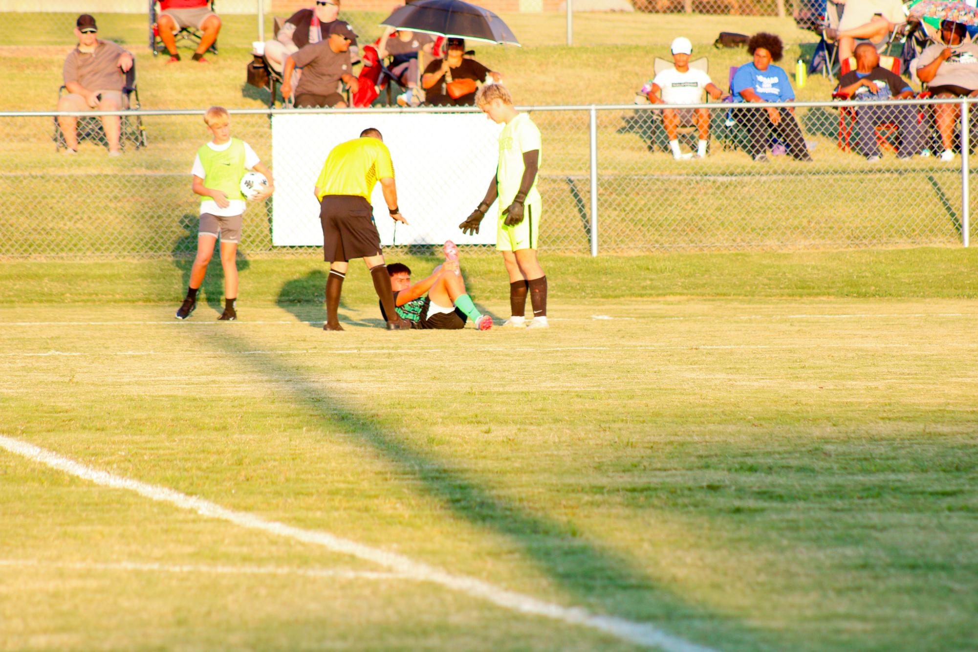 Varsity+boys+soccer+vs.+Goddard+%28Photos+by+Ava+Mbawuike%29