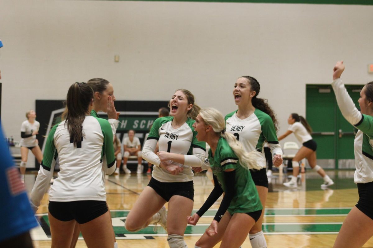 Volleyball vs Campus & Maize South (Photos by Bree Stuhlsatz)