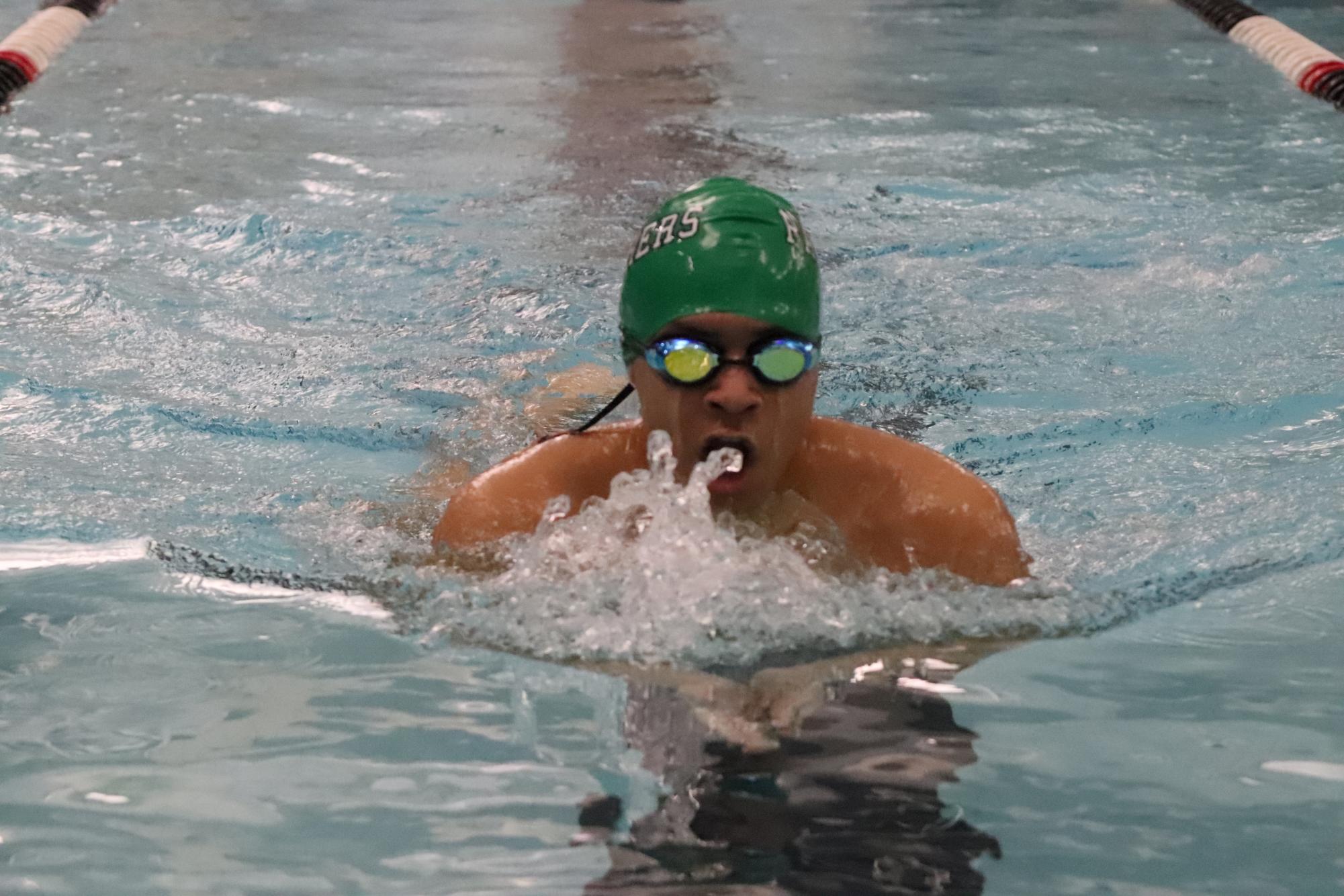 Boys swim at Campus (Photos by Natalie Galindo)