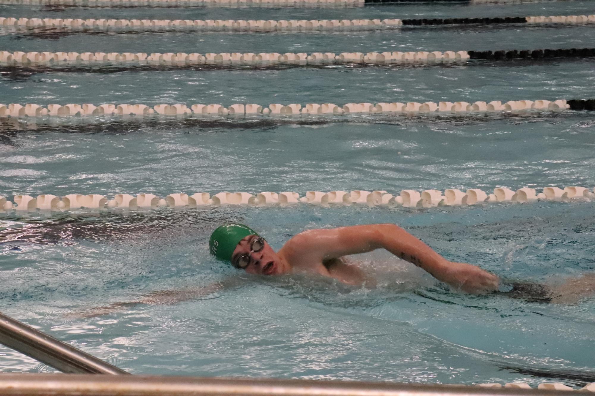 Boys swim at Campus (Photos by Natalie Galindo)