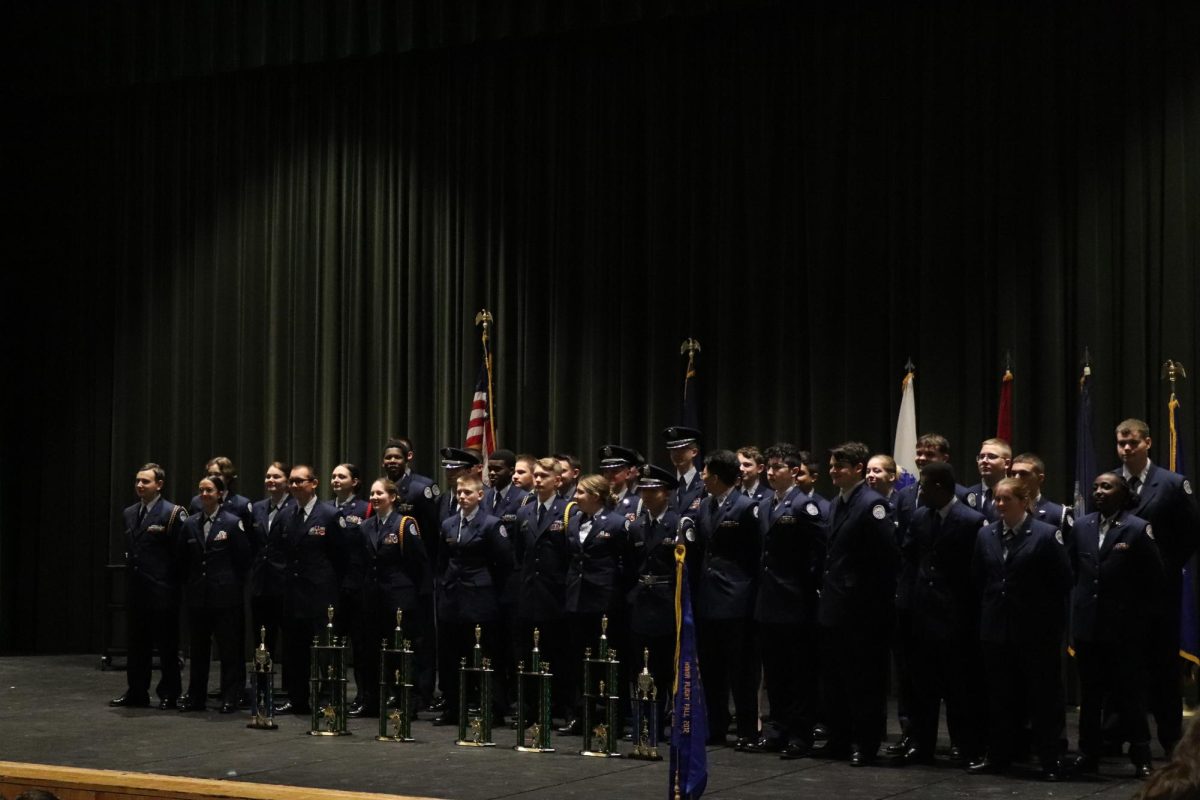 AFJROTC Commanders Call (Photos by Alyssa Schroeder)