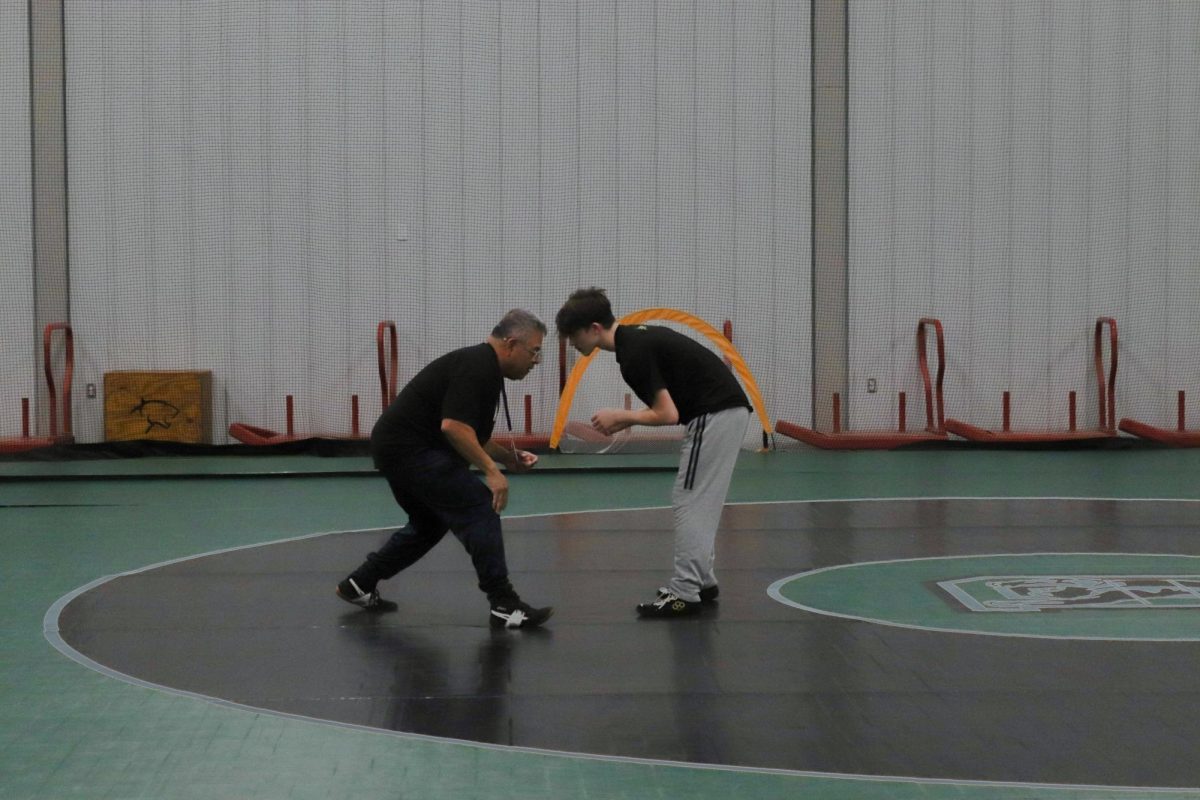 Wrestling practice (Photos by Leana Tuttle)