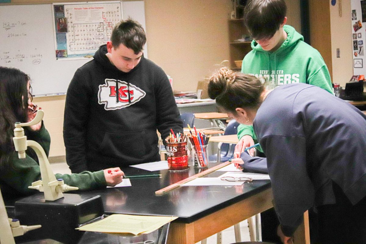 Dimensional analysis lab (Photos by Alexis King)