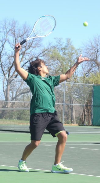 Boys tennis at home (Photos by Ayanna Wright)