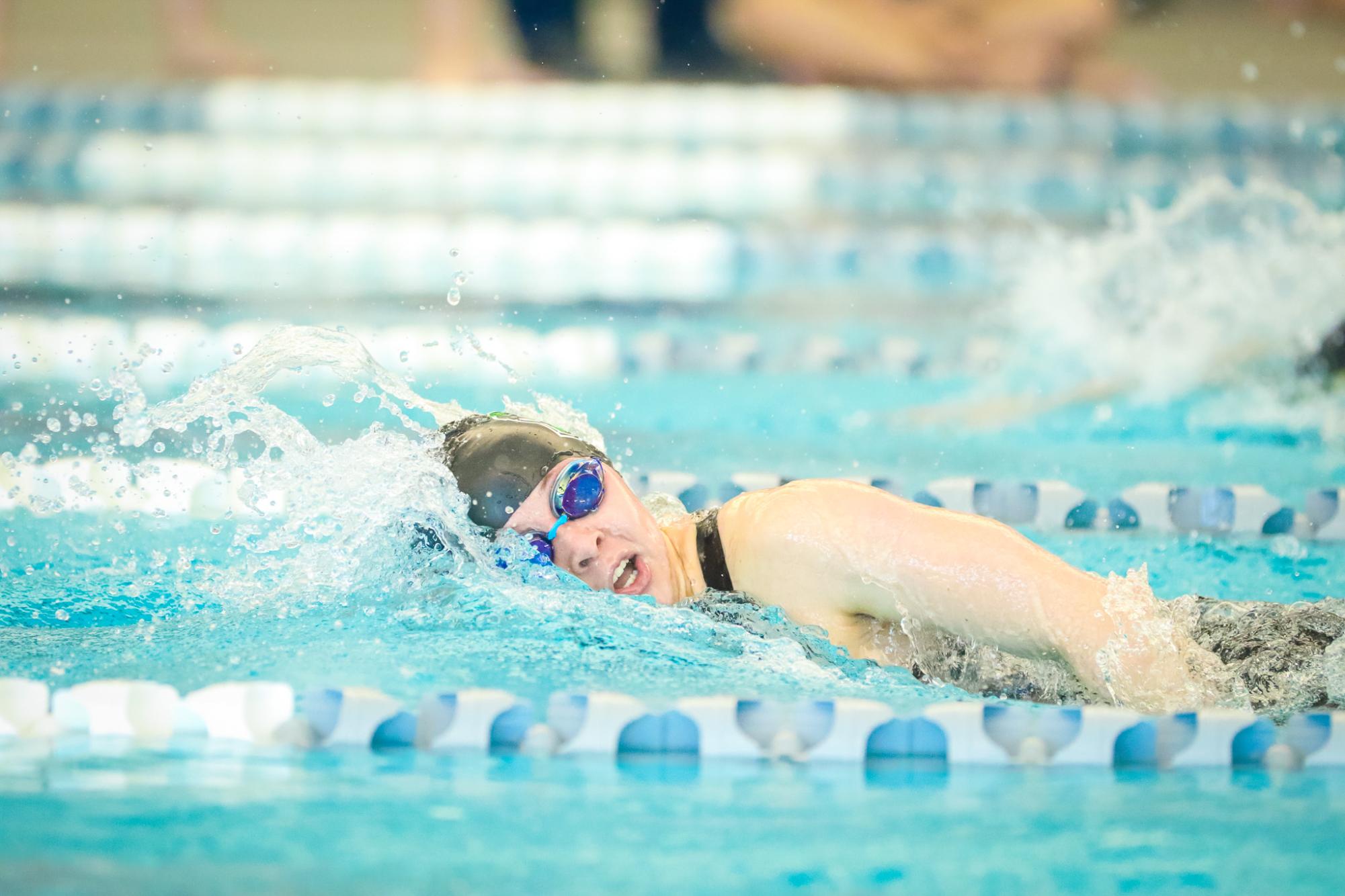 Girls league swim at Maize (Photos by Mikah Herzberg)