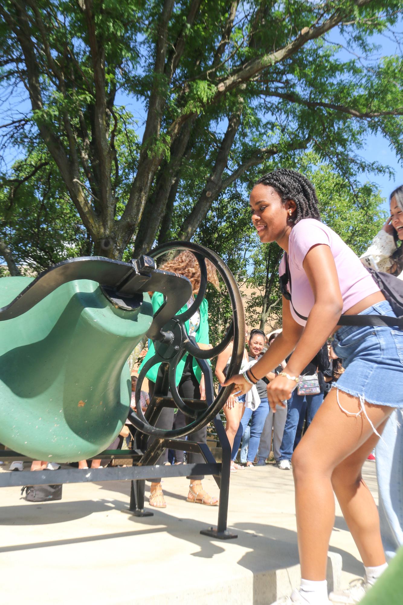 Senior Bell Ringing (Photos by Mikah Herzberg)