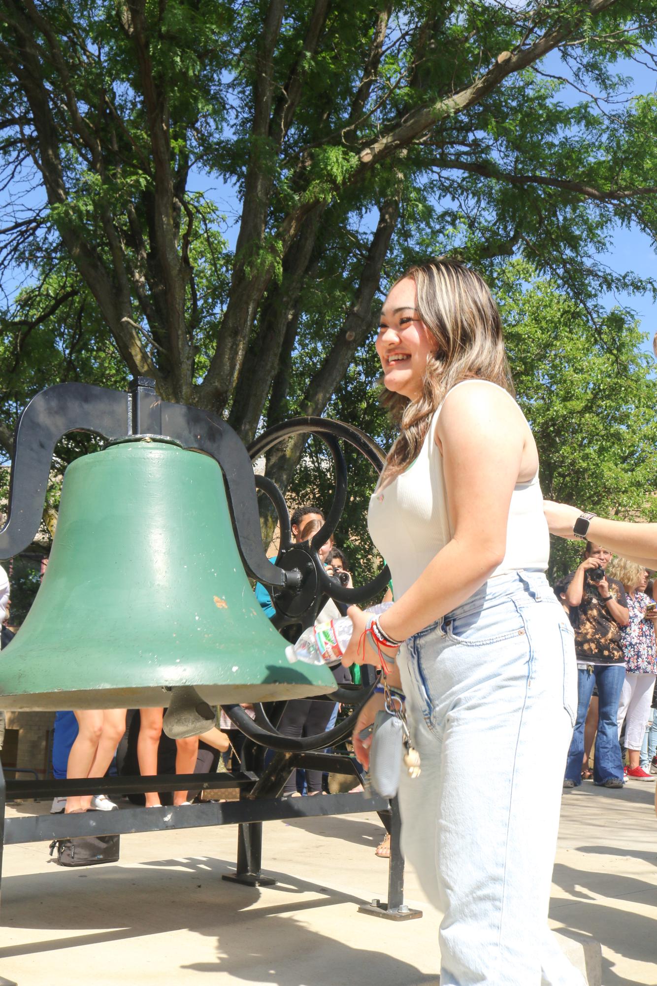 Senior Bell Ringing (Photos by Mikah Herzberg)