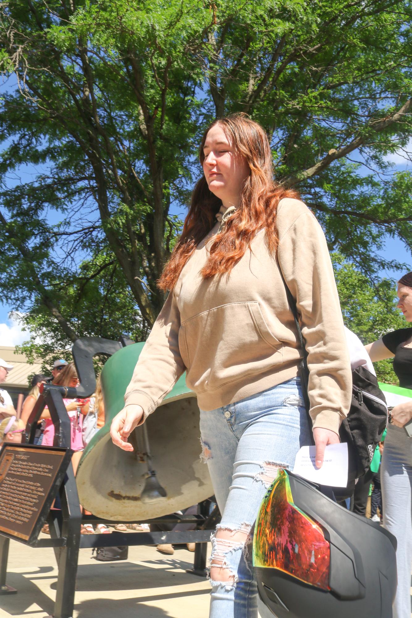 Senior Bell Ringing (Photos by Mikah Herzberg)