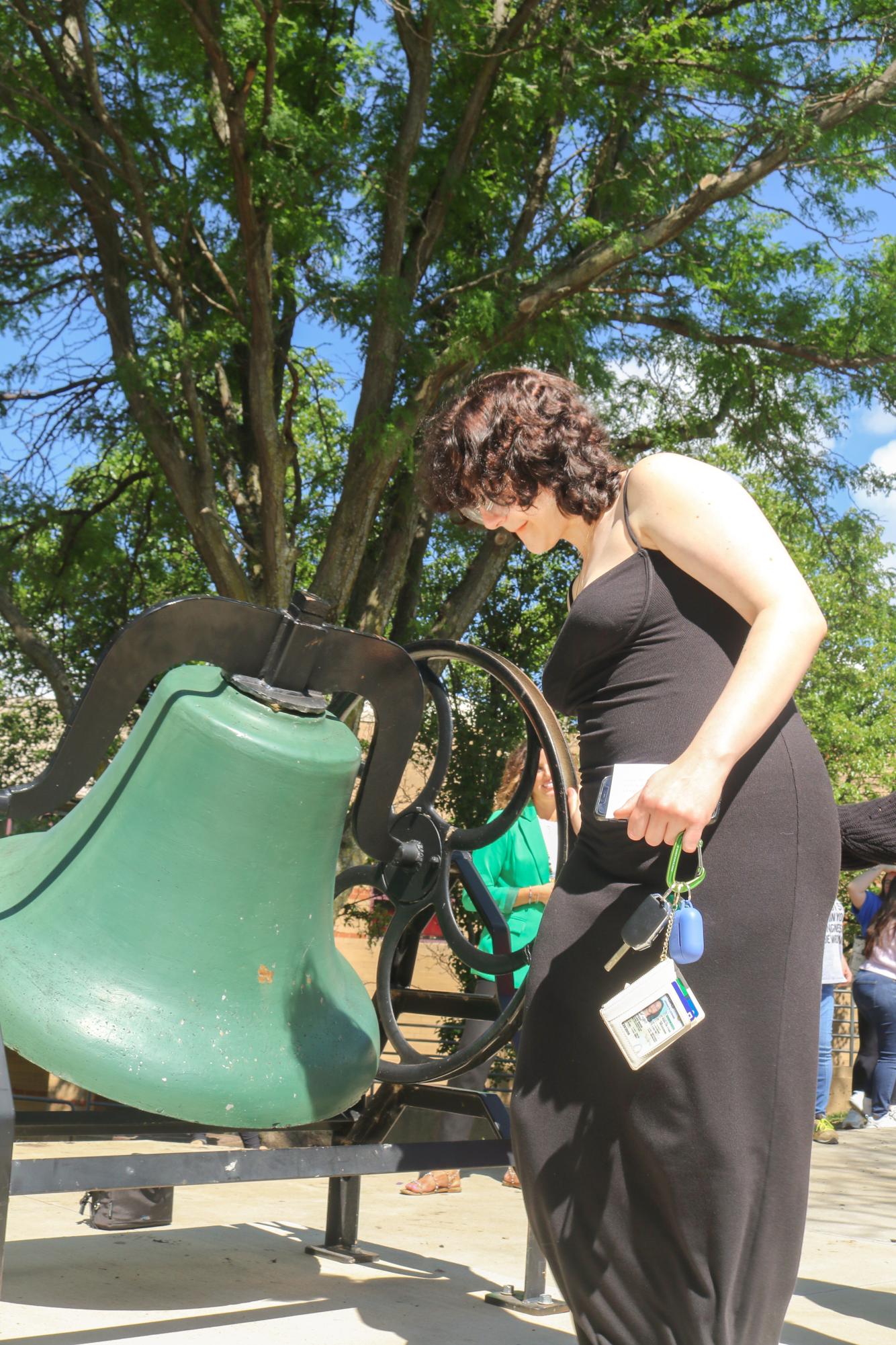 Senior Bell Ringing (Photos by Mikah Herzberg)