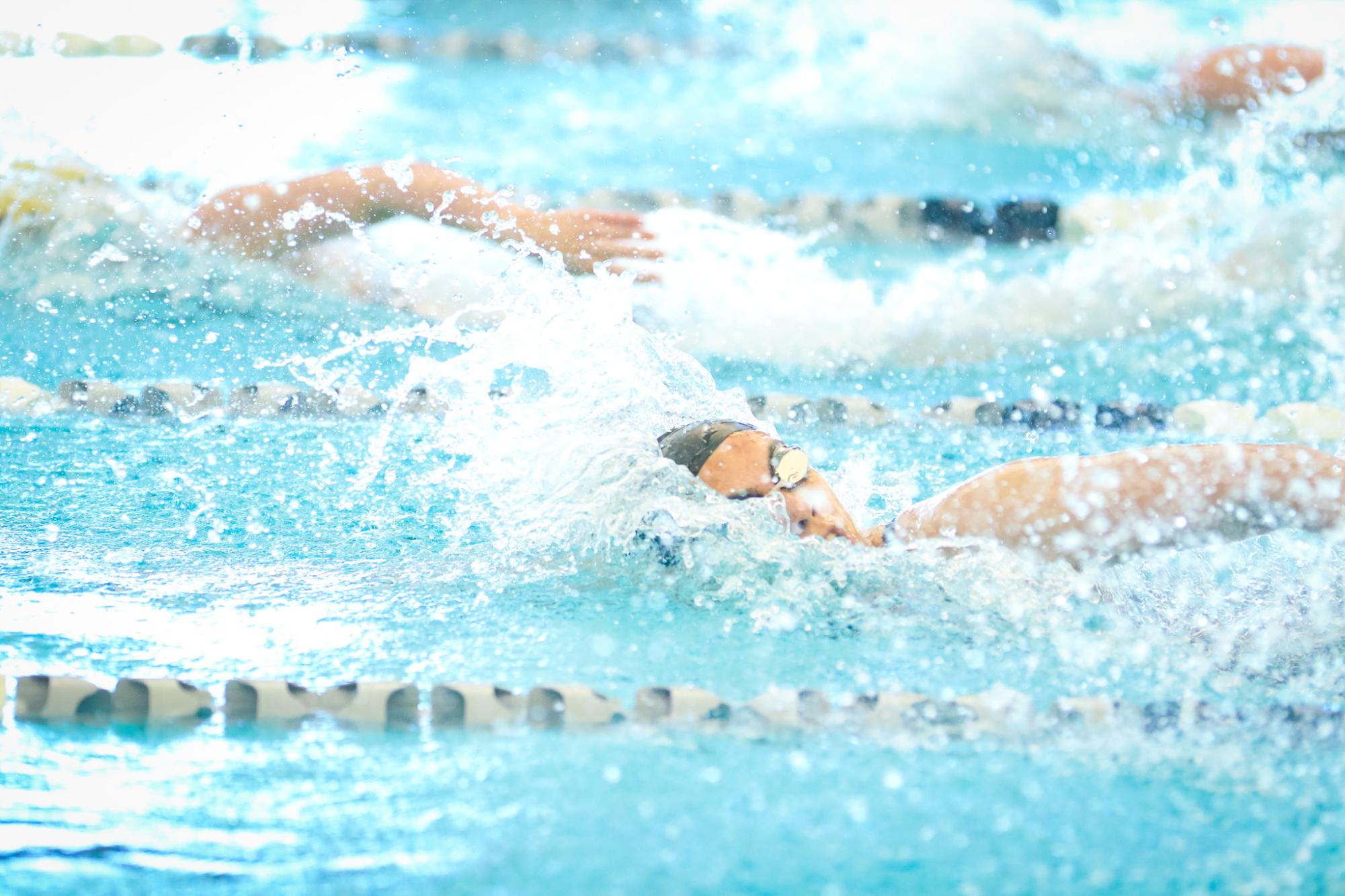 Girls league swim at Maize (Photos by Mikah Herzberg)