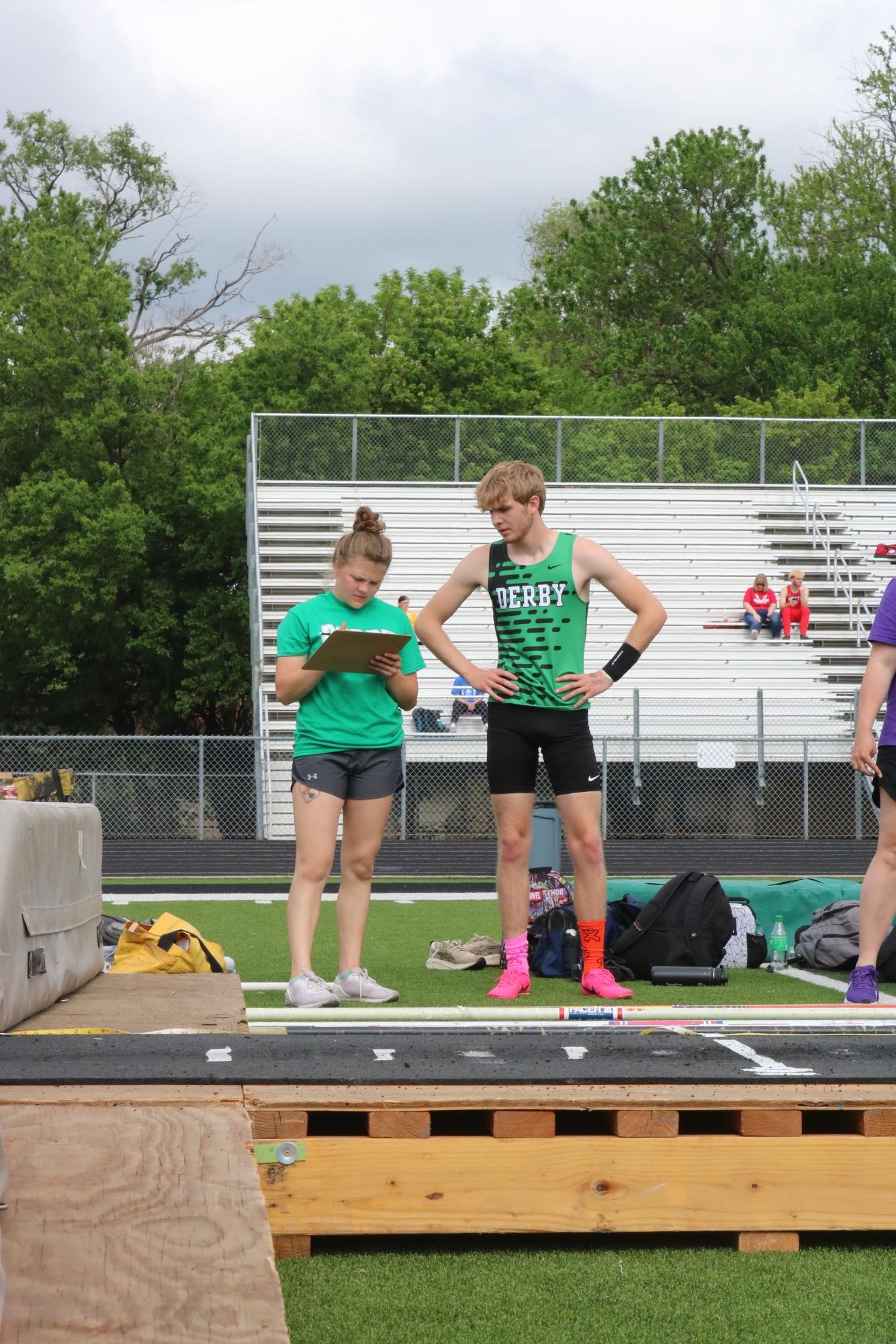 Track meet at home (Photos by Madison Quade)