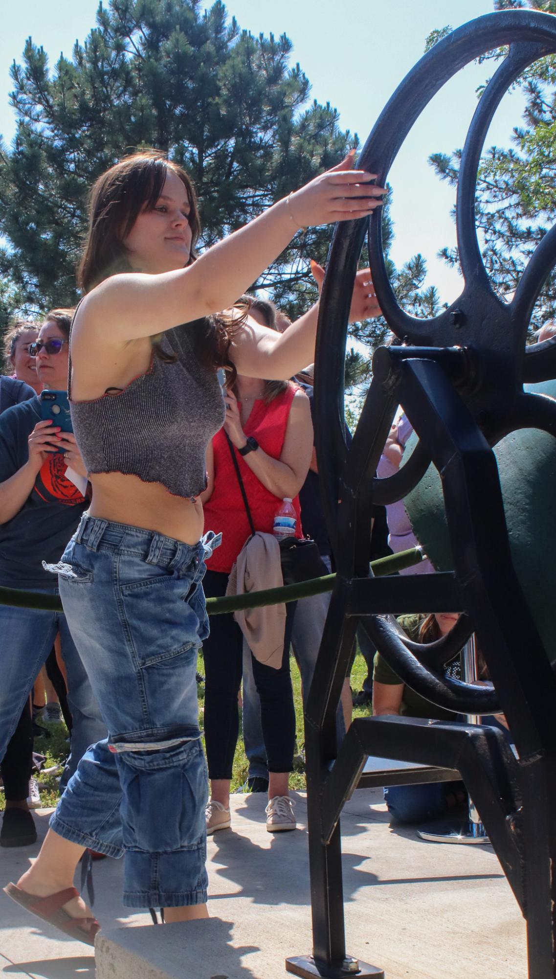 Senior Bell Ringing (Photos by Laylah Allen)