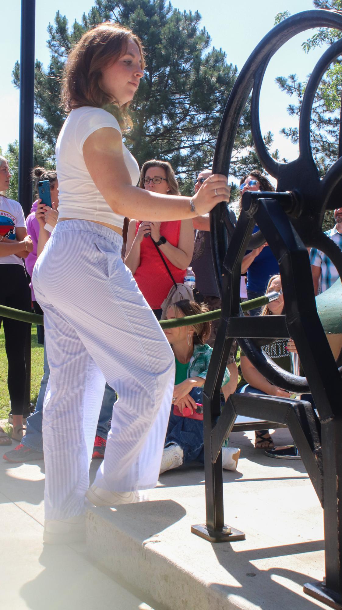 Senior Bell Ringing (Photos by Laylah Allen)