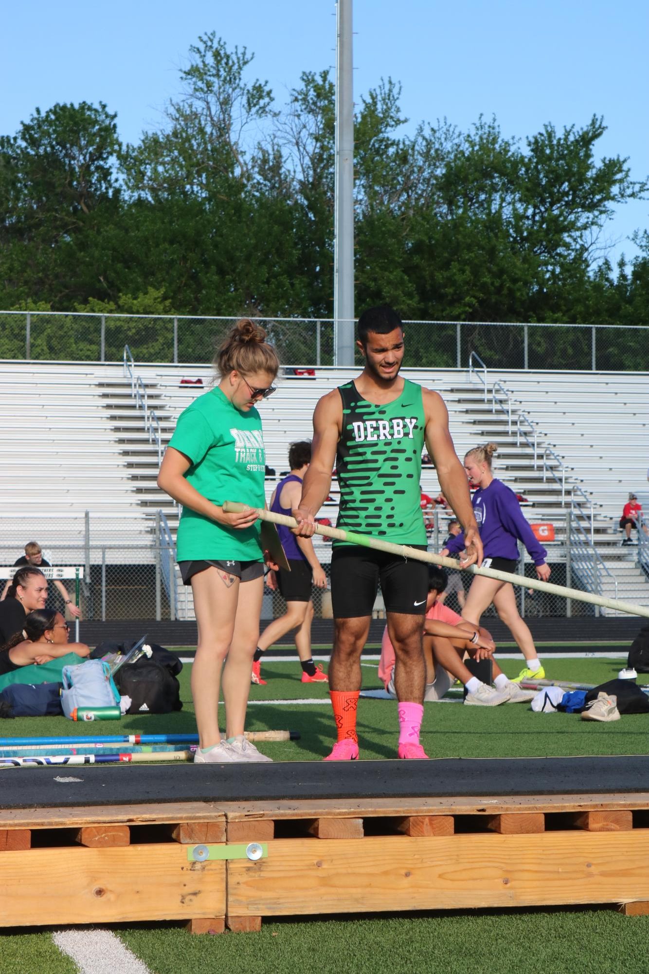 Track meet at home (Photos by Madison Quade)