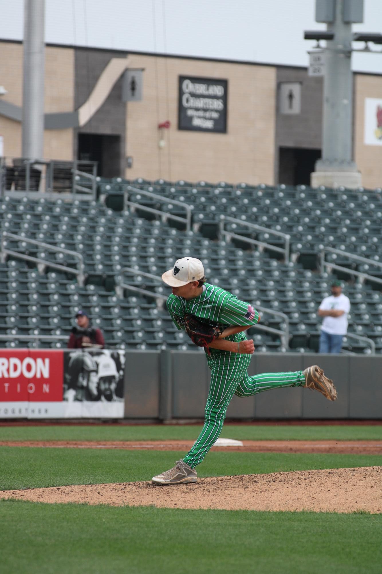 Baseball at Riverfront Stadium by Arabella Hounschell