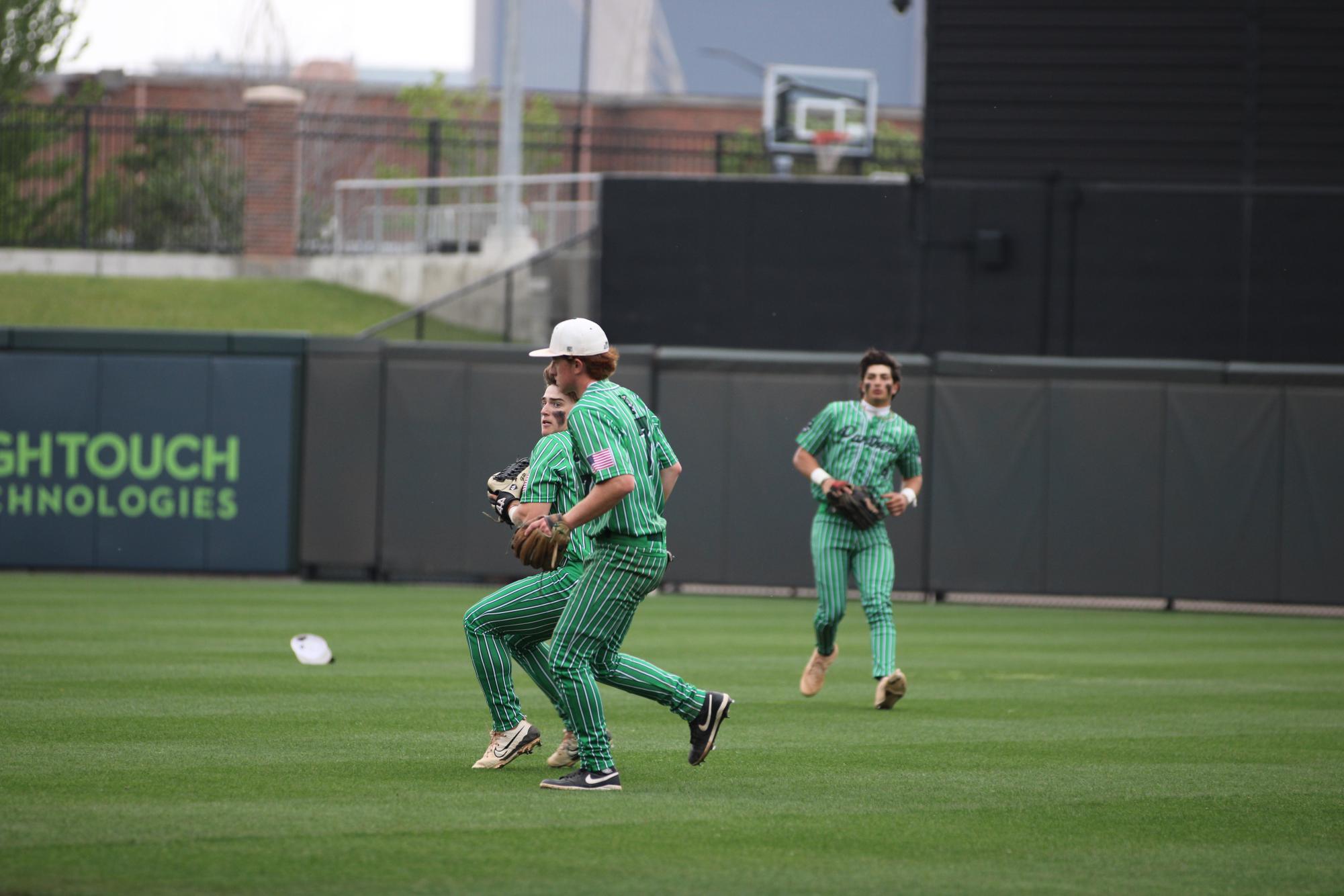 Baseball at Riverfront Stadium by Arabella Hounschell