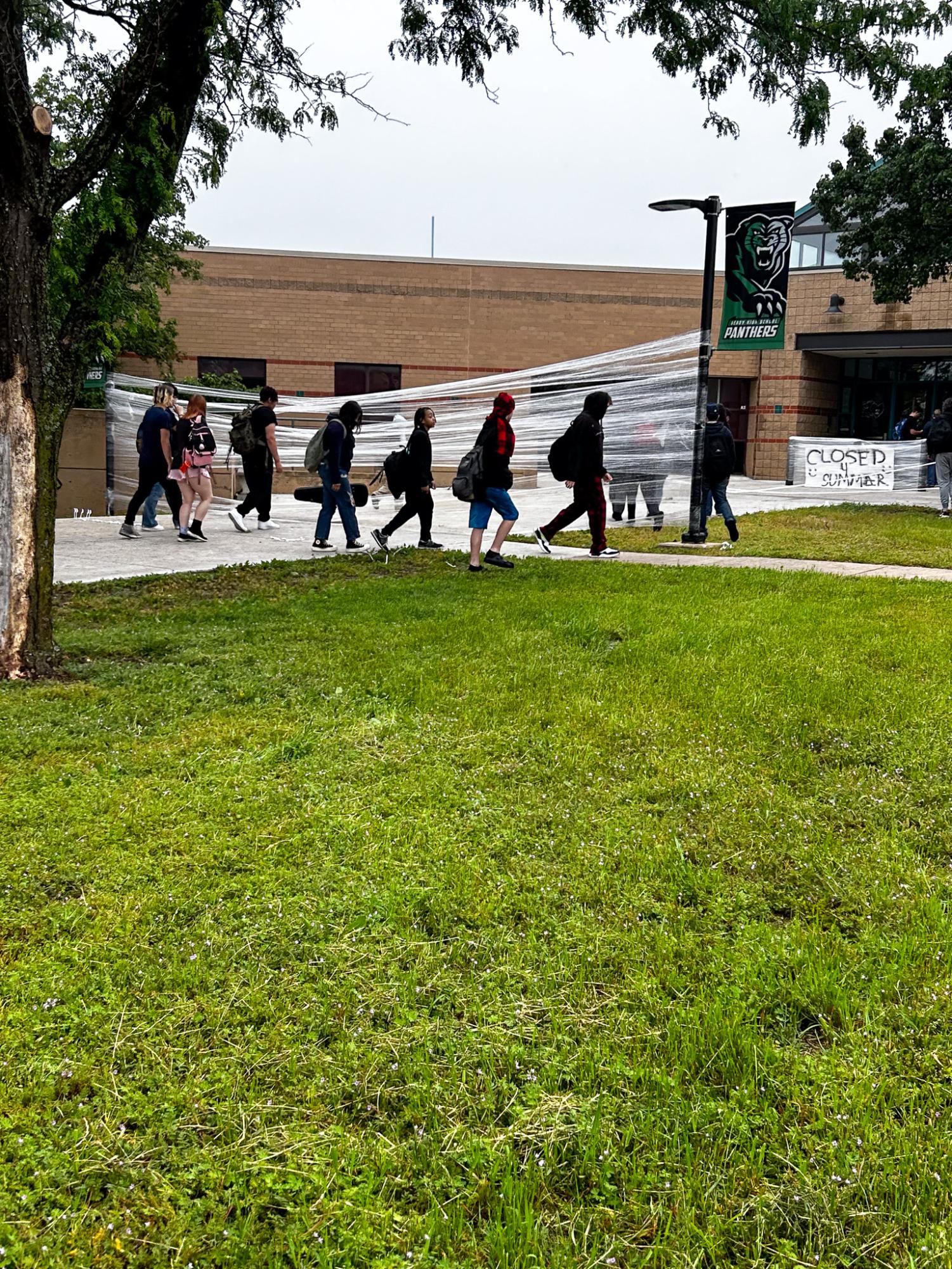 Senior Prank (Photos by Delainey Stephenson)