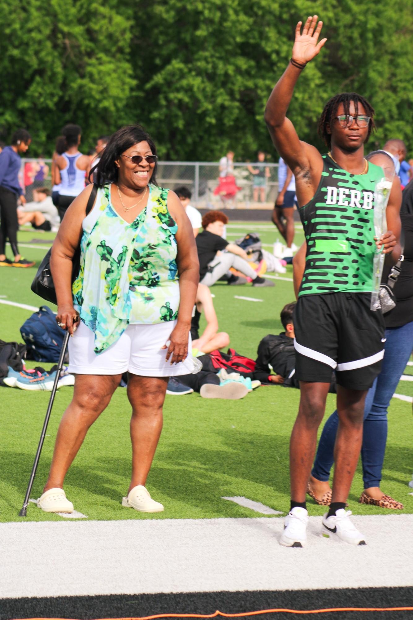 Track at Panther Stadium (Photos by Ava Mbawuike)