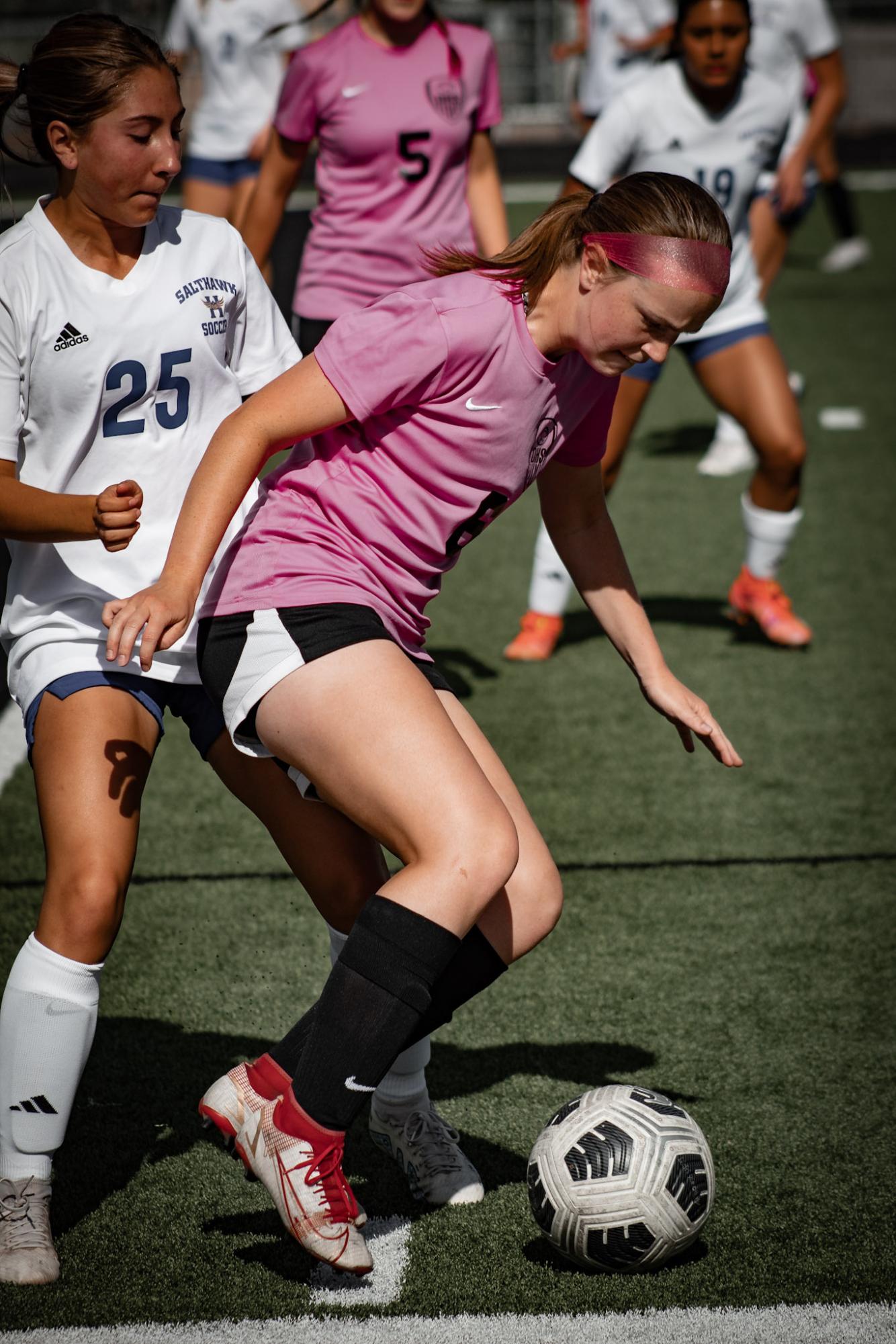 Girls Varsity Soccer vs. Hutchinson (Photos by Magnolia LaForge)