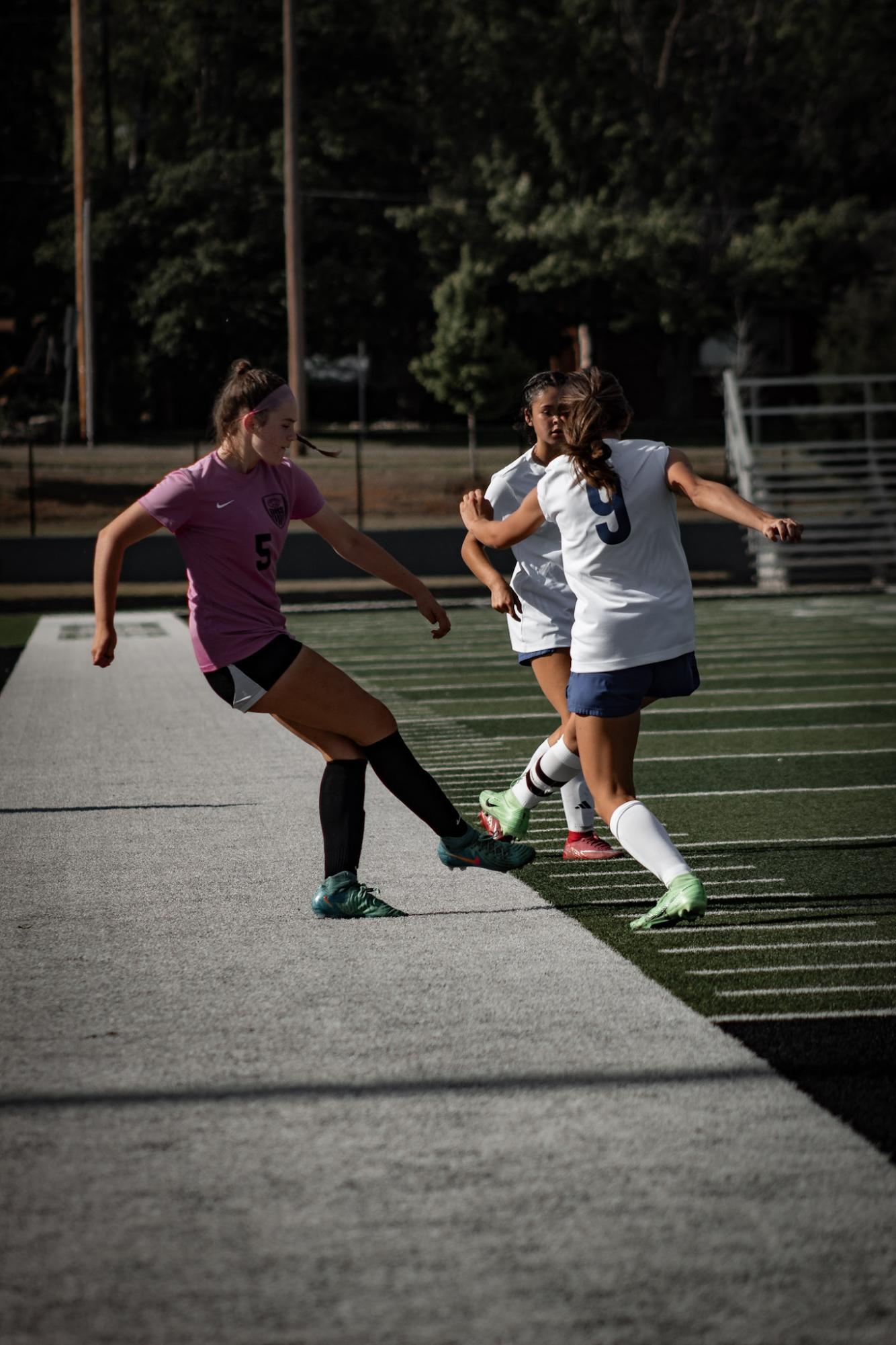 Girls Varsity Soccer vs. Hutchinson (Photos by Magnolia LaForge)