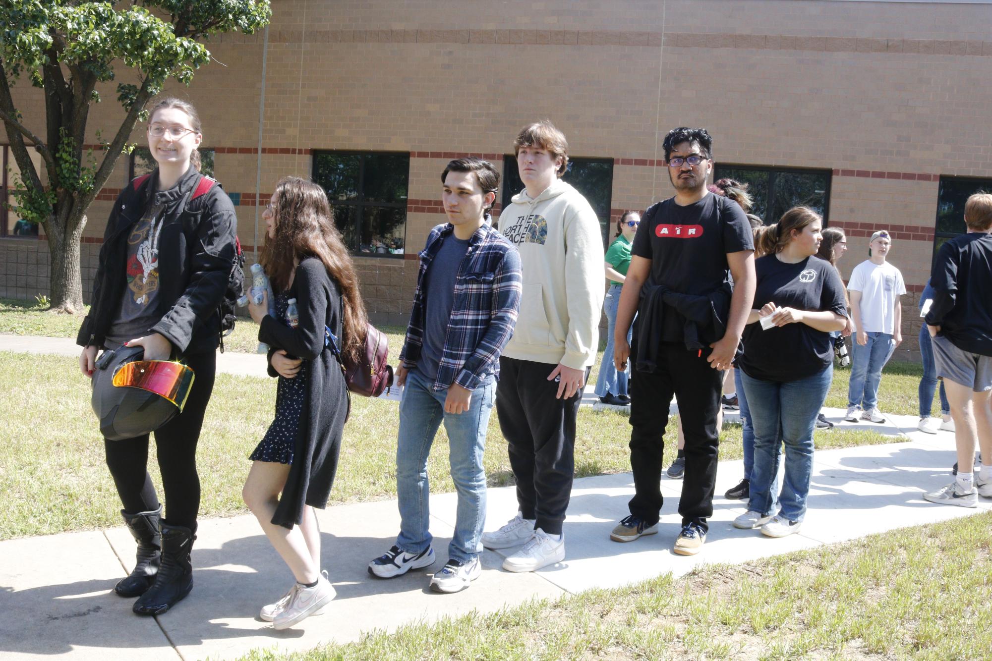 Senior Bell Ringing (Photos by Kaelyn Kissack)