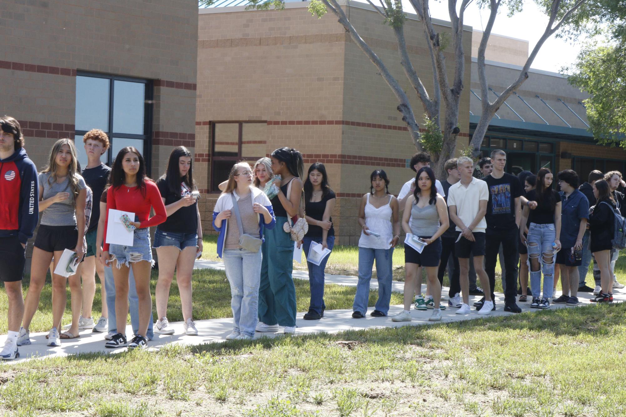 Senior Bell Ringing (Photos by Kaelyn Kissack)