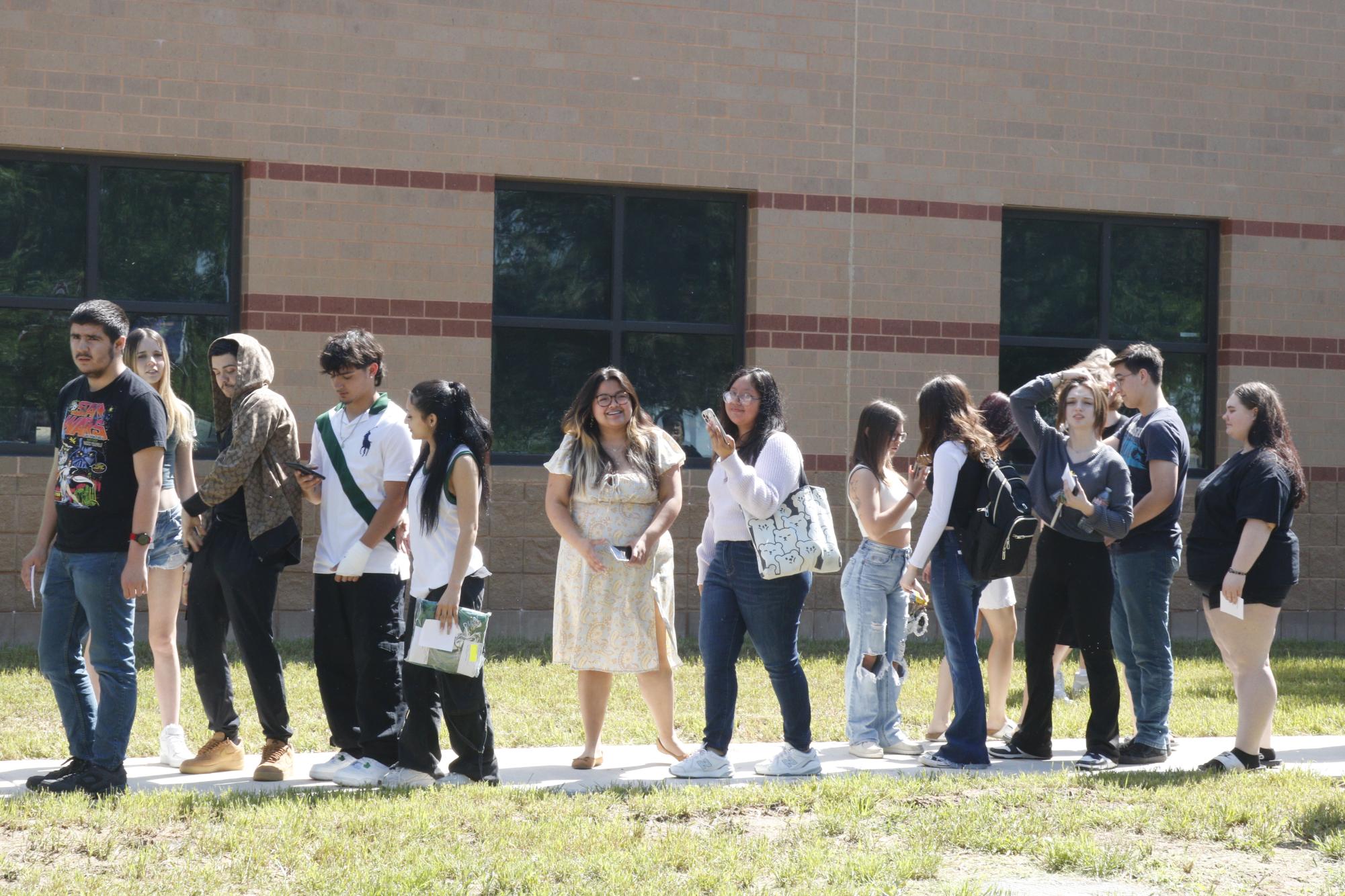 Senior Bell Ringing (Photos by Kaelyn Kissack)