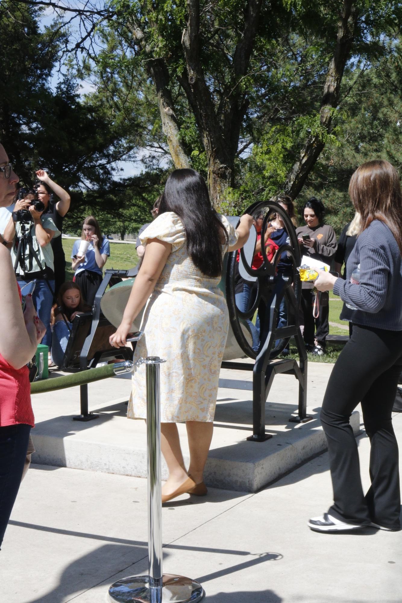 Senior Bell Ringing (Photos by Kaelyn Kissack)