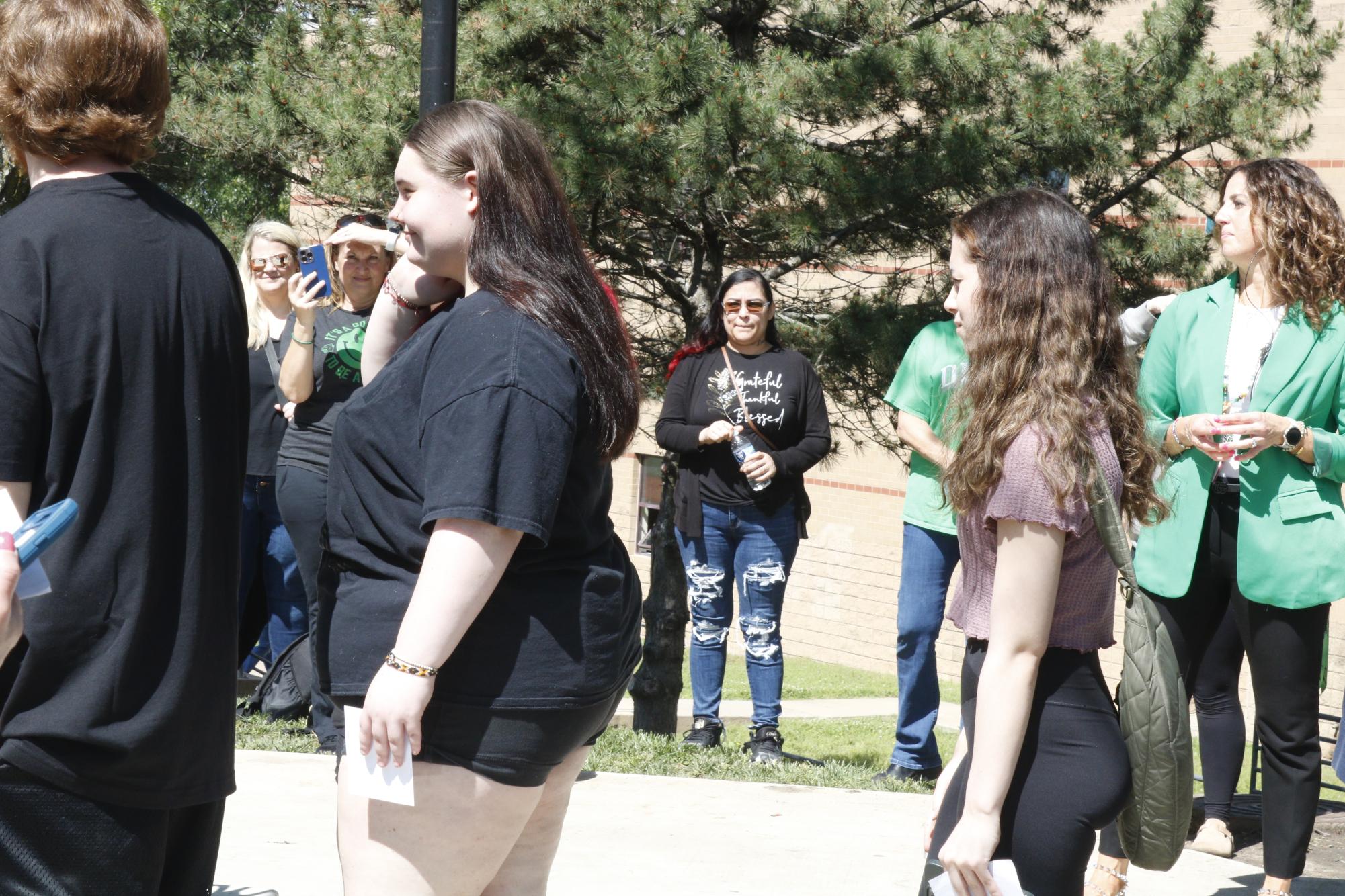 Senior Bell Ringing (Photos by Kaelyn Kissack)