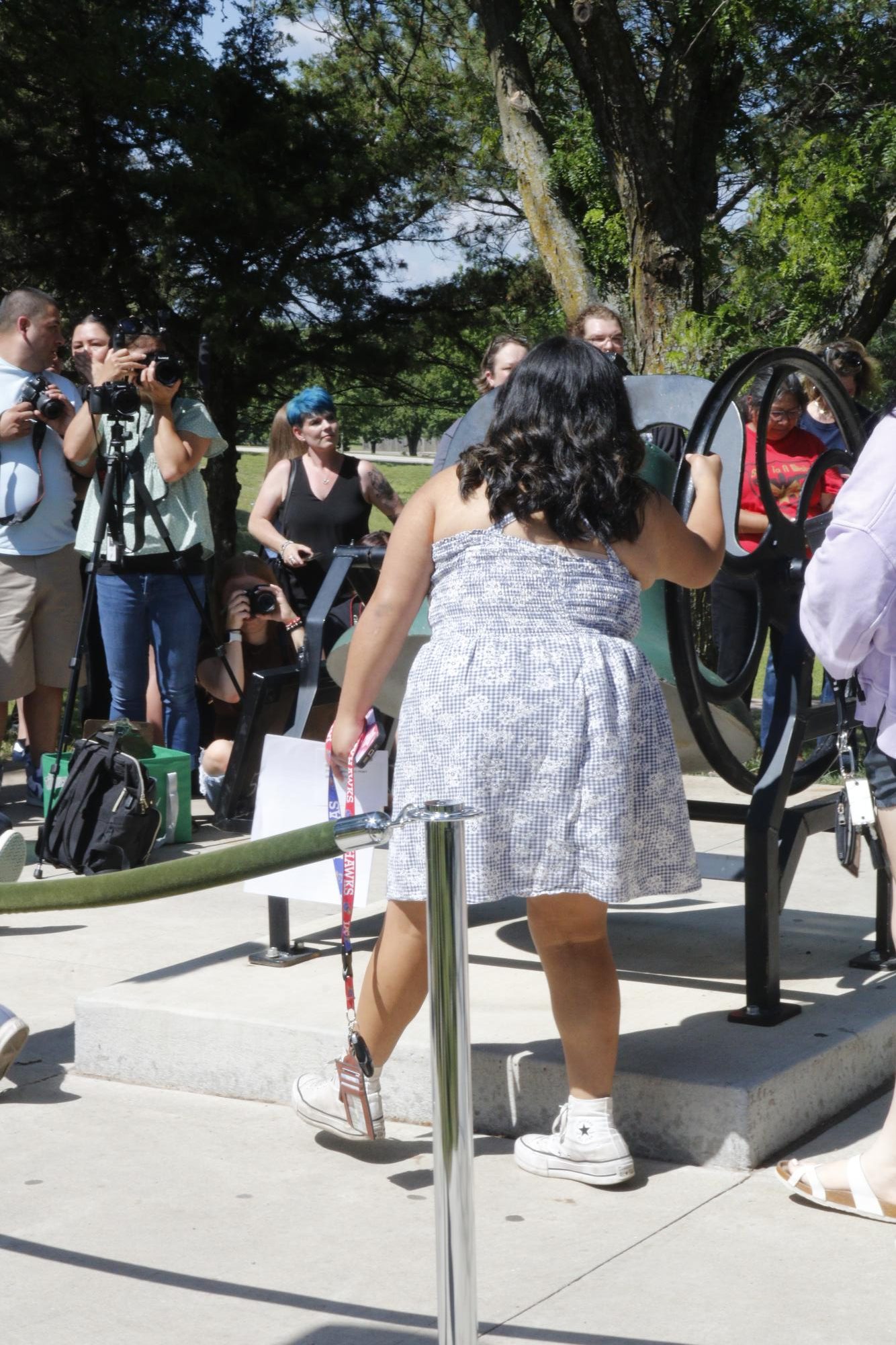 Senior Bell Ringing (Photos by Kaelyn Kissack)